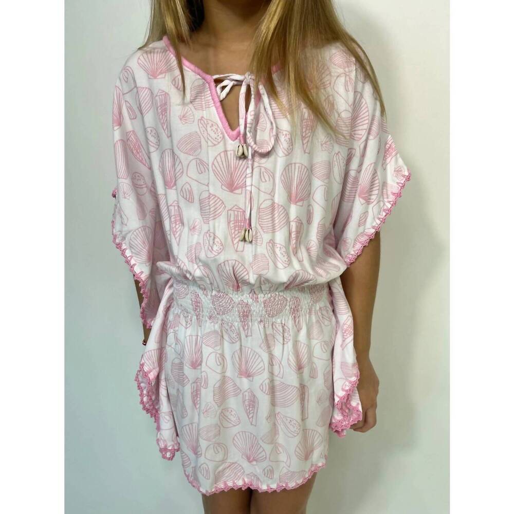 NEW SKEMO girls' crystal code butterfly dress in pink
